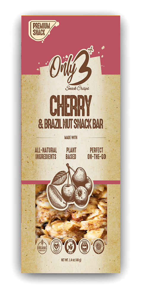 Cherry Brazil Nuts snack bar