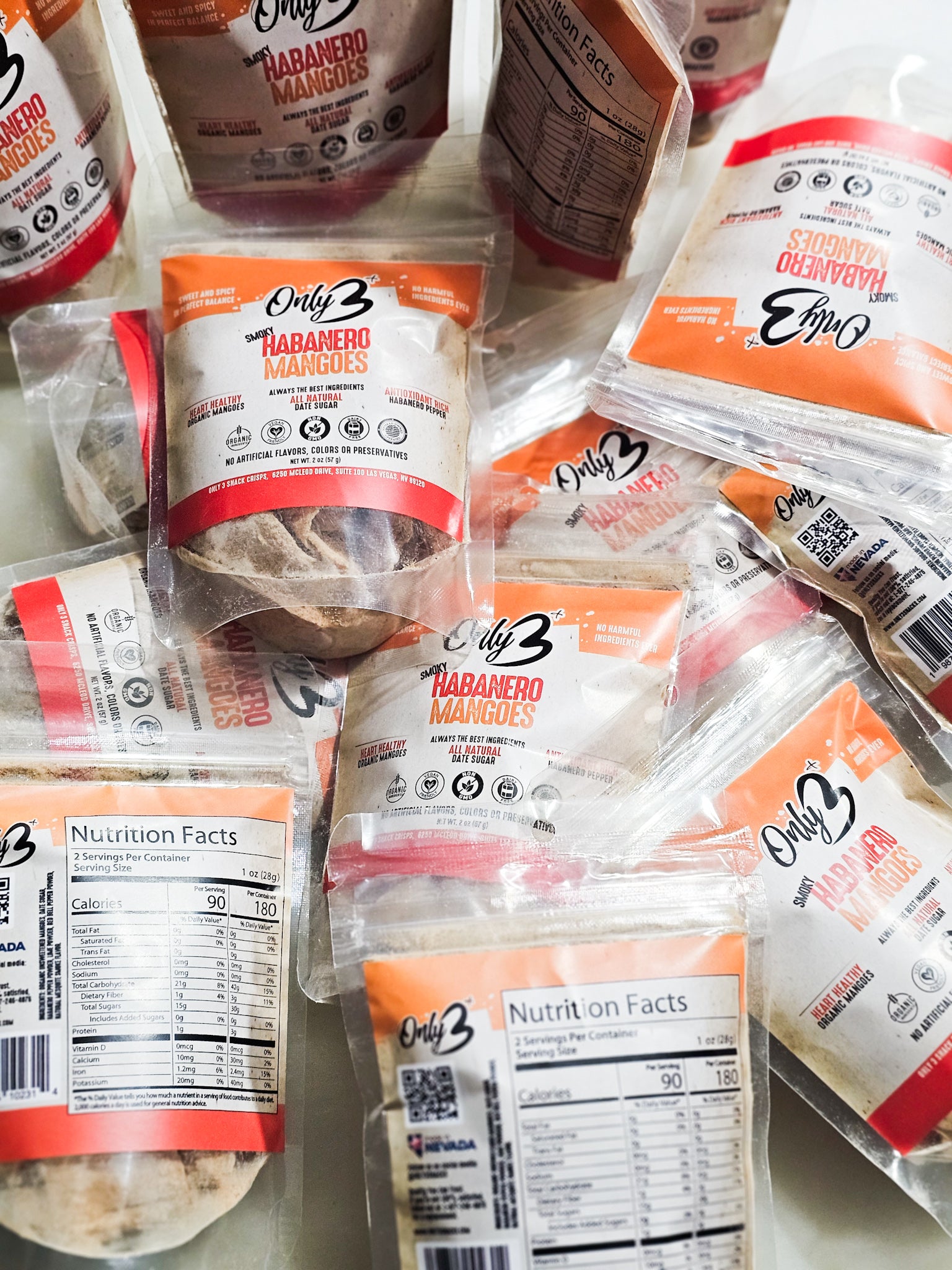 Habanero Mangoes snacks